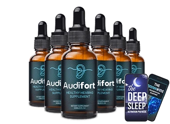 Seis garrafas de Audifort + bônus